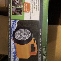 North Point Water Resistant Led Lantern