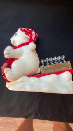 Vintage  Coca-Cola, polar bear bank