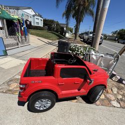 Red Ford Truck 