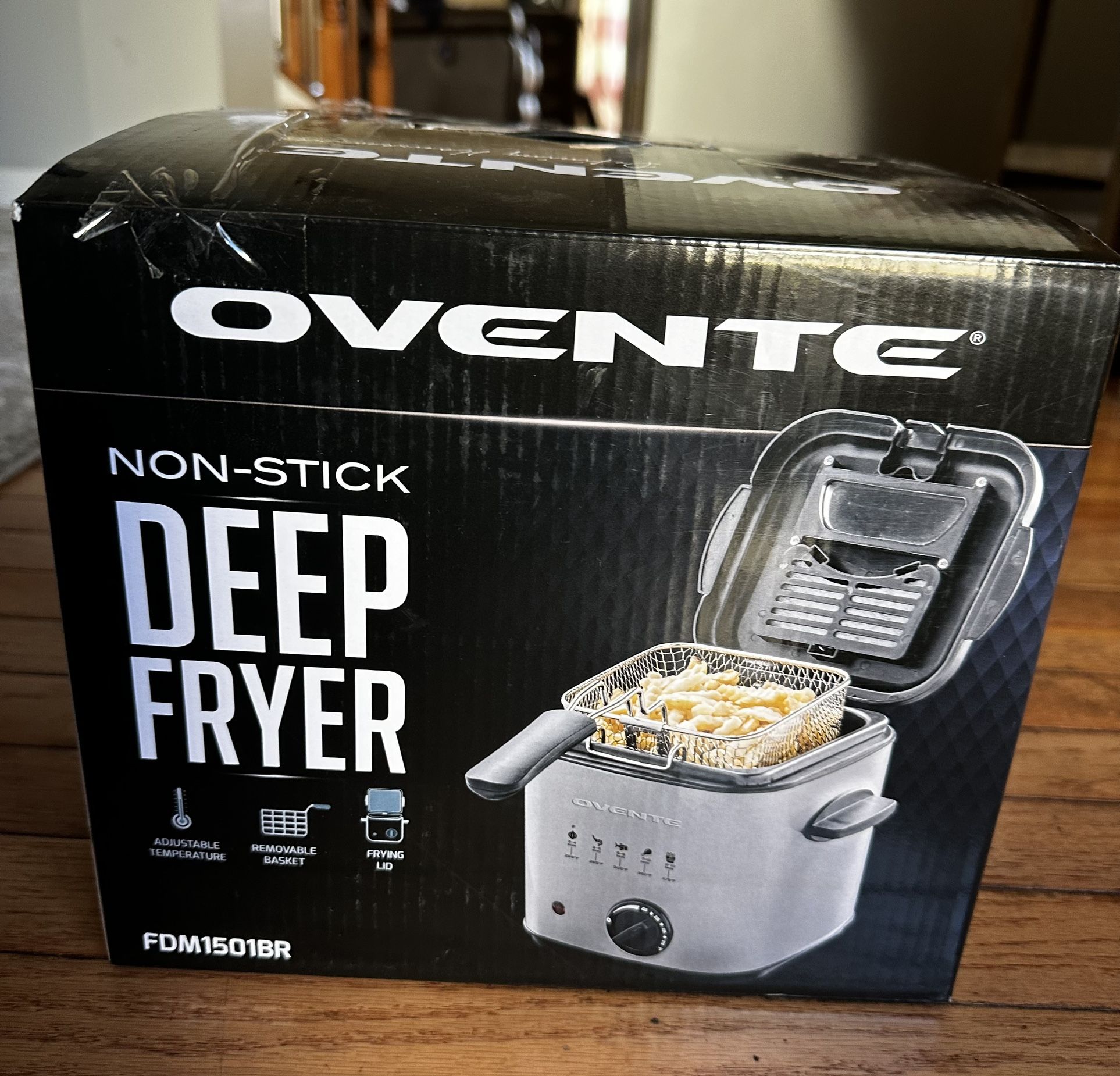 OVENTE Electric Deep Fryer 1.5 Liter Capacity