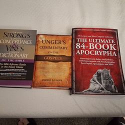 Brand New Bible Reference Books