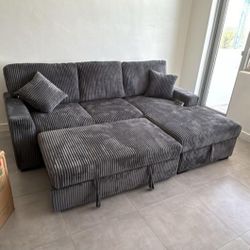 Sleeper Sectional Sofa Bed Pull Out Sleeper Couch New