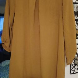 Womans Soft  H&M Dress Sz 8 Zip Back