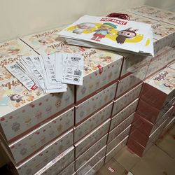 Pop mart labubu The Monsters have a seat