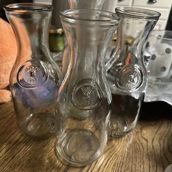 Vintage milk containers