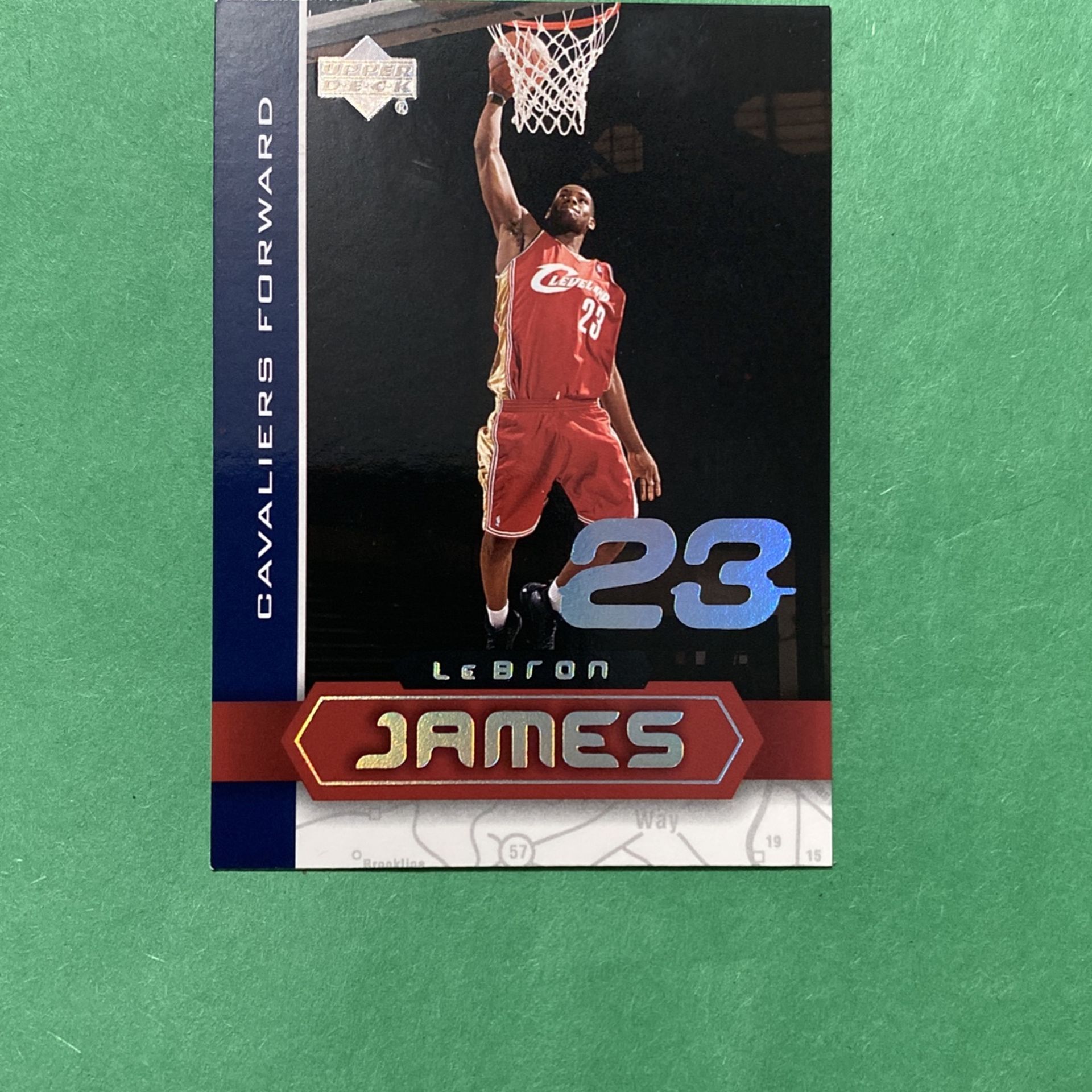 Lebron James Rookie Upper Deck #LBJ-2