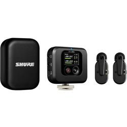 Shure MoveMic Two Kit - Pro Wireless Lavalier Microphones with Camera Receiver for DSLRs