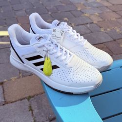 ADIDAS COURTSMASH MENS ATHLETIC SNEAKERS - SKU F36718 (WHITE) NWT - US Size 10.5