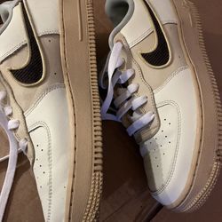 Girls Nike Air Force One Shoes Size 7y