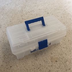 Clear Organization Tool Box Storage Bin