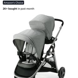double baby stroller 