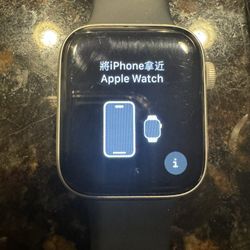 Apple Watch Series 5 (GPS) 44mm Aluminum Case with Black Sport Band - Silver