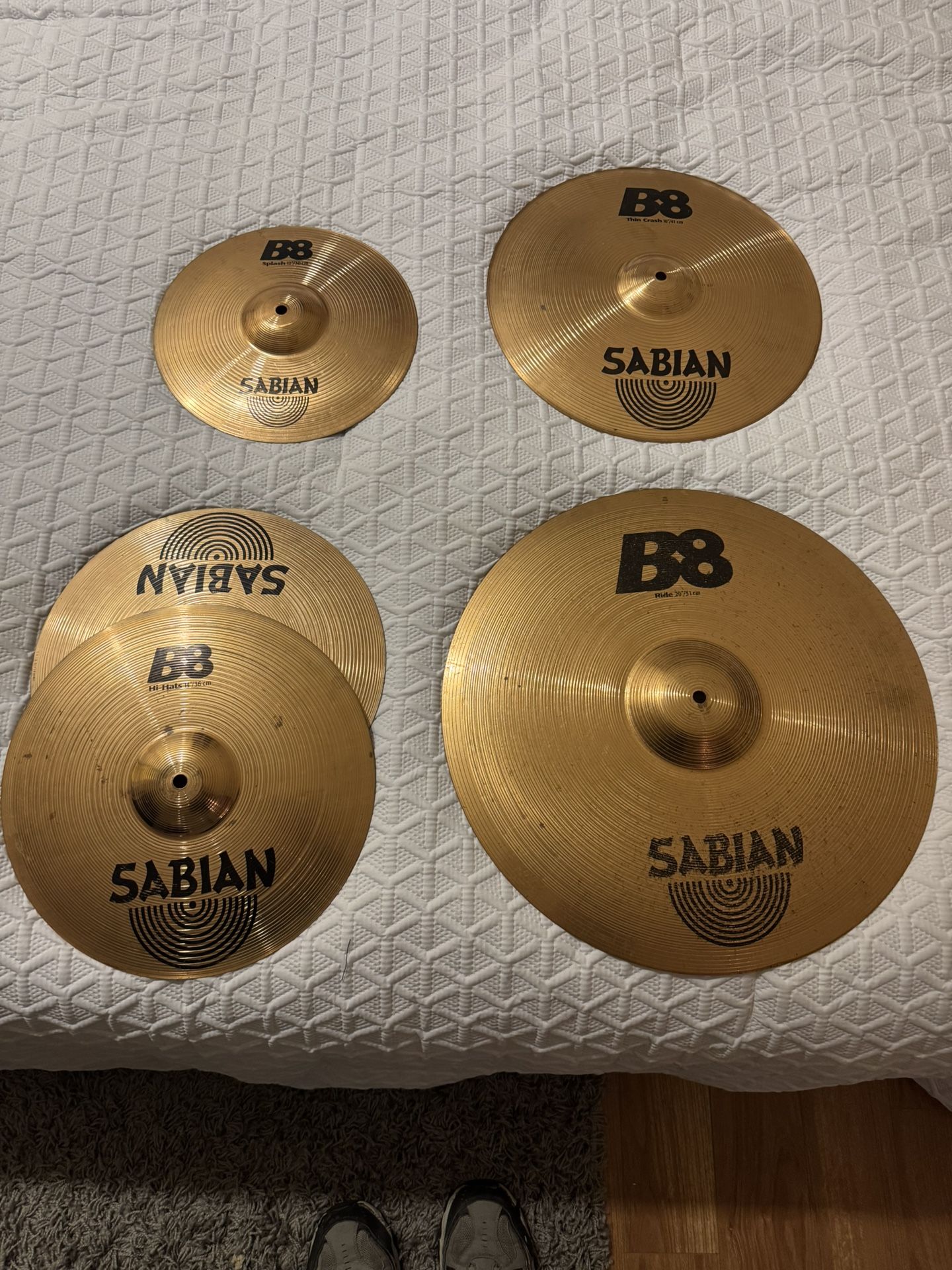 Sabian B8 Cymbals