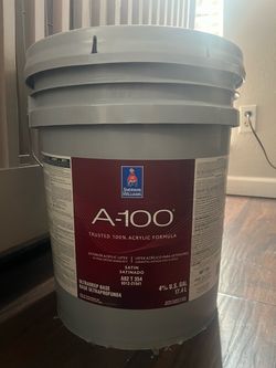 Sherwin-Williams A-100 Exterior Paint 5 Gallon