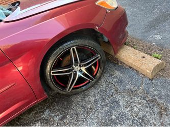 17 in. Low profile rims w/tires