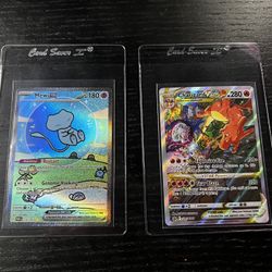 Mew Ex & Charizard V Star
