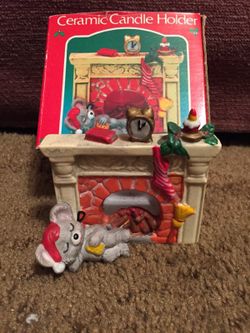 Ceramic candle holder