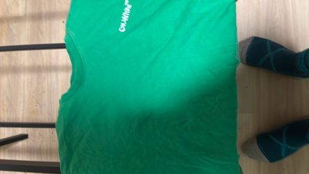 Off-white green tee