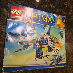 LEGO Chima Manual – Eris’ Eagle Interceptor (Set 70003) Retired 2013