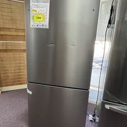 Refrigerator, 31’wide Fridge New Scratch And Dents With Manufacturing Warranty 