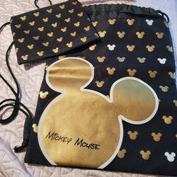 Mickey Mouse Backpack W/Wristlet