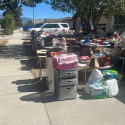 Yard Sale- On Today And Tomorrow 