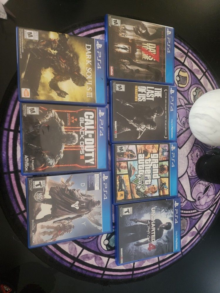 PS4 & PS3 Games(Prices In Description)