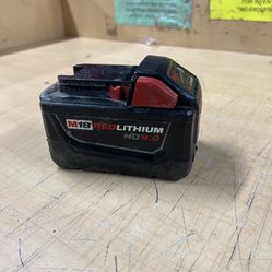 BATTERY, TOOLS-POWER MILWAUKEE M18 9.0AH BATTERY XC9.0