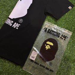 BAPE By Bathing Ape Big Ape Head Tee – Black (Size M)