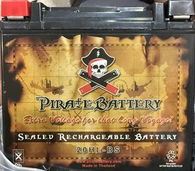Pírate battery For Motorcycle ATV - New - 20hl-bs