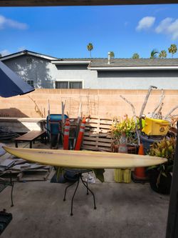 8"6 pin tail gun surfboard