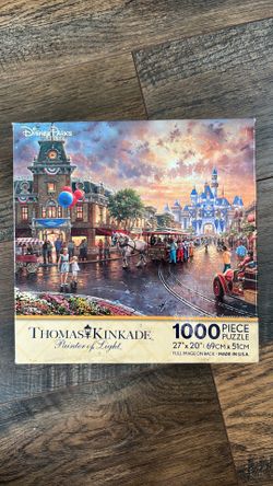 Thomas Kinkade 1000 piece Disneyland Puzzle