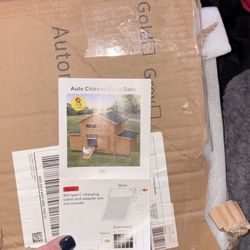 New Auto Chicken Coop Door