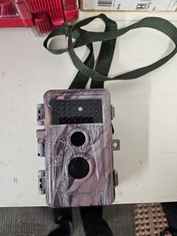 Trail camouflage security camera