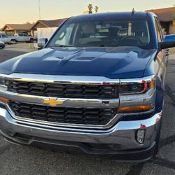 2016 Chevy Silverado LT, 5.3 LITER V8, Clean title, 50,900 miles, extended cab, metallic blue paint,