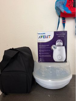 Pump, bottle warmer, bottle sterilizer