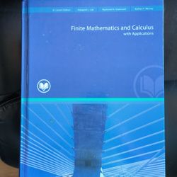 Finite Mathematics And Calculus With Applications