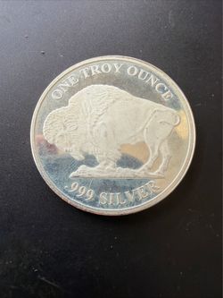 Asahi Reverse Proof Buffalo 1 oz Silver Round