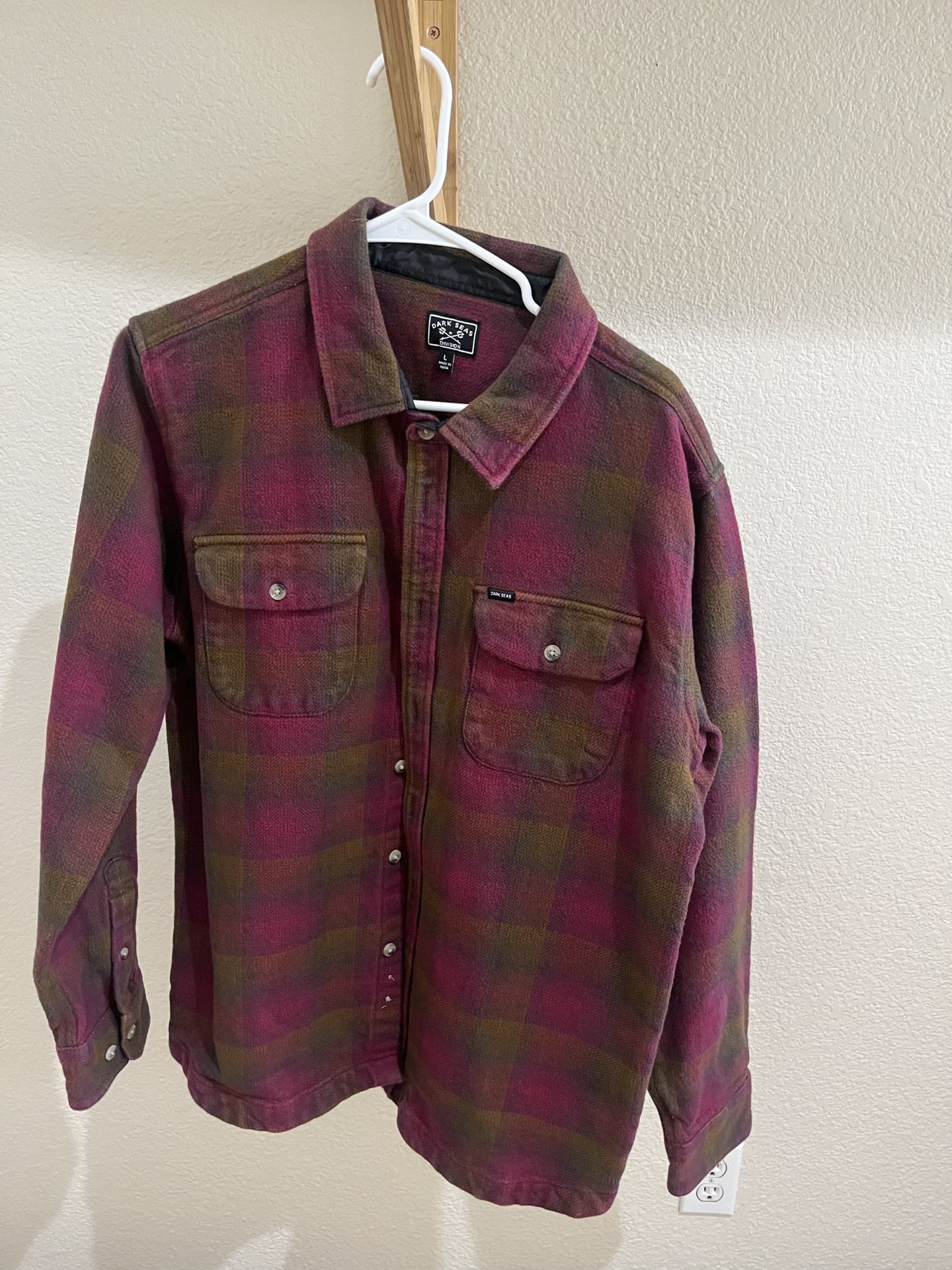 Dark Seas Button Up Jacket Large