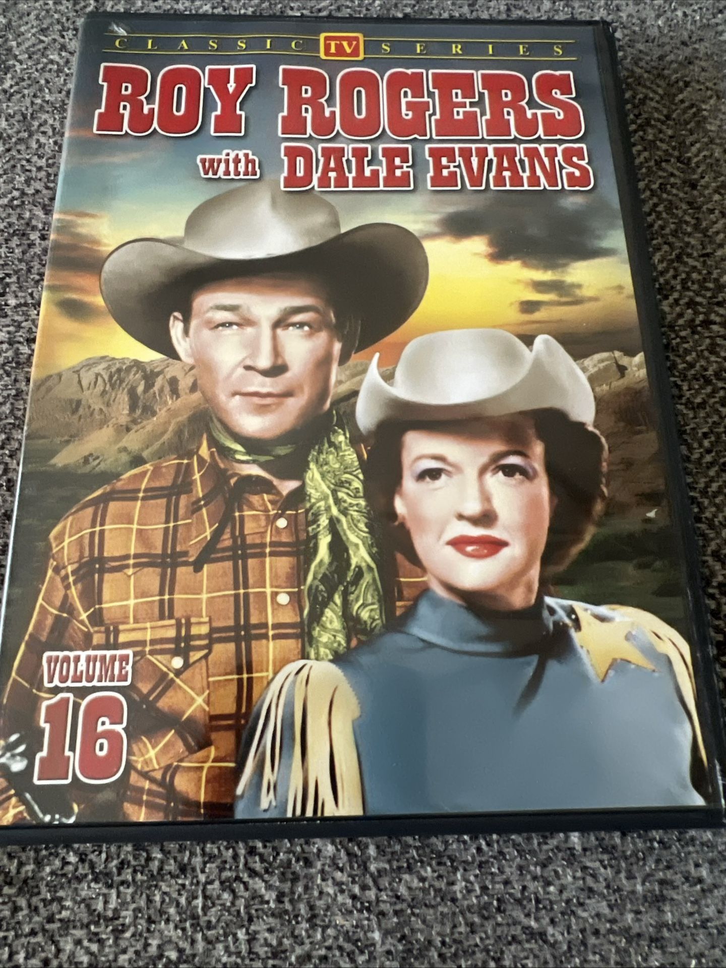 Vol #16 Roy Rogers with Dale Evans Classic Tv Series DVD(4 Shows)