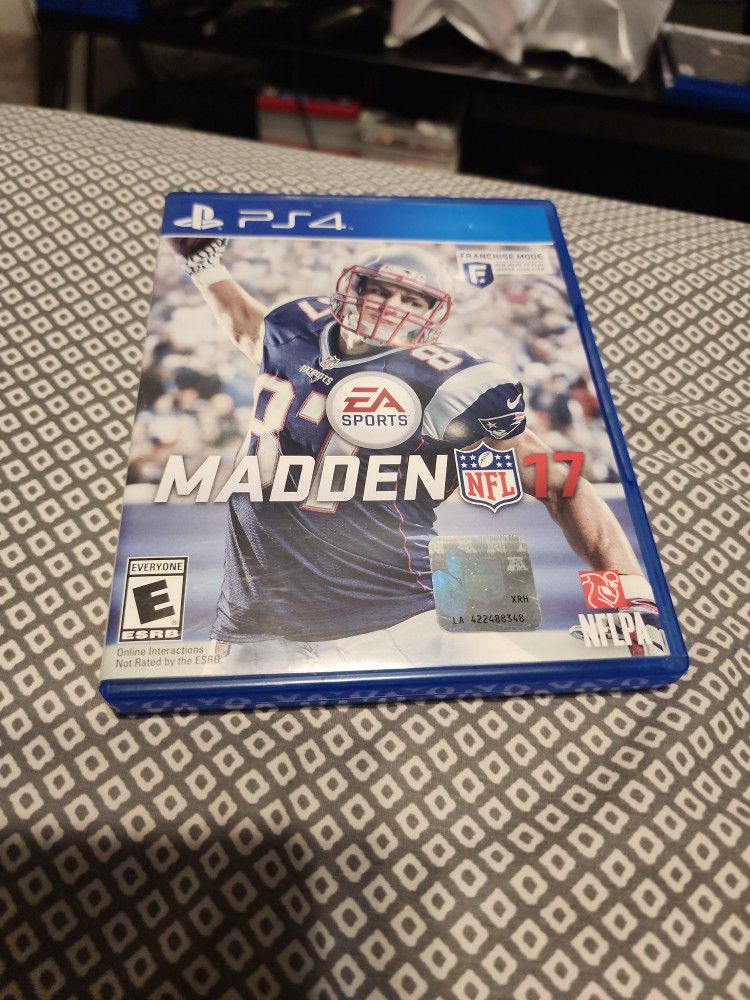 Ps4 Madden 17 Game