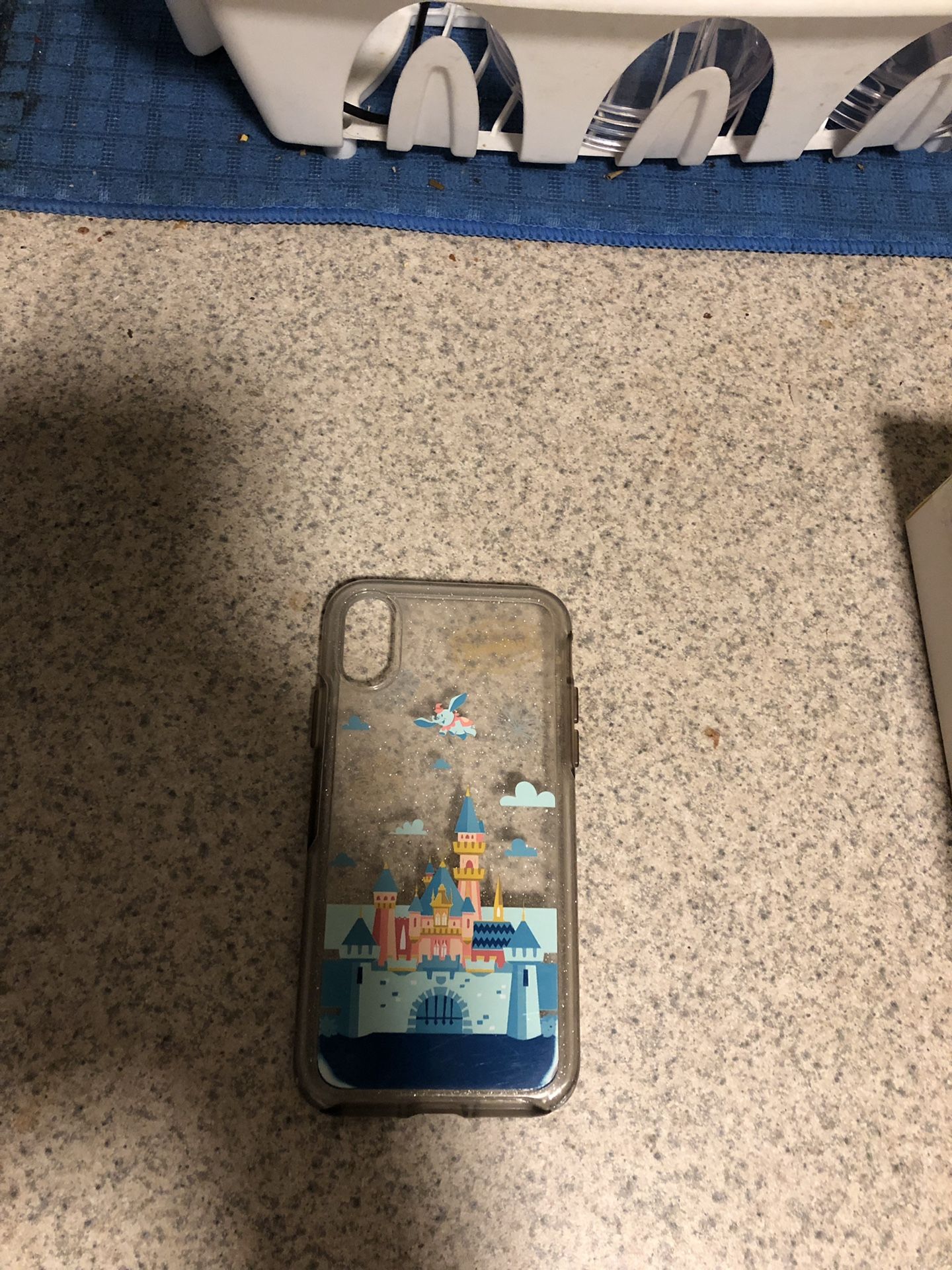 iPhone X Disneyland castle phone case.