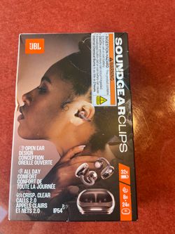 Brand New JBL Soundgear Clips Headphones