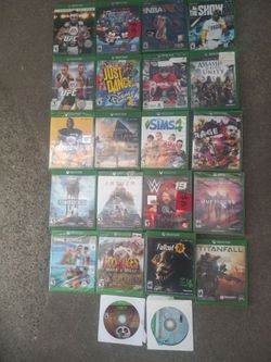 Xbox One Video Games $10 each