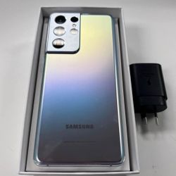 Samsung Galaxy S21 Ultra,  Factory Unlocked,  Excellent Condition.  Like New 