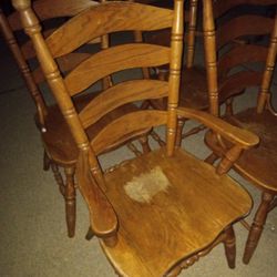 Kitchen Table Chairs /Four