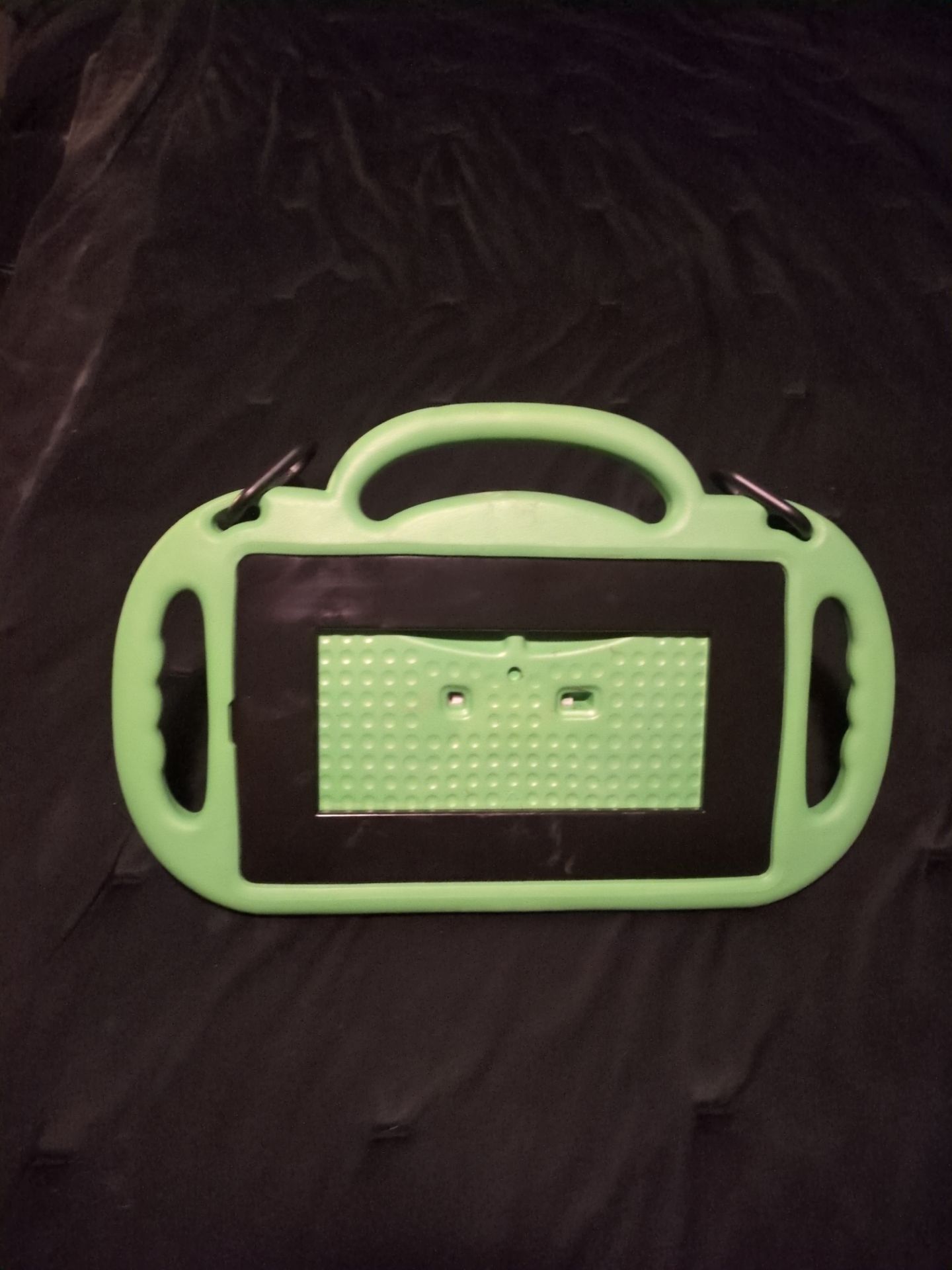 Kids Bumper Shock Green Robot Protector Case for iPad / Tablet