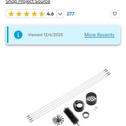 Dryer Vent Cleaning Kit