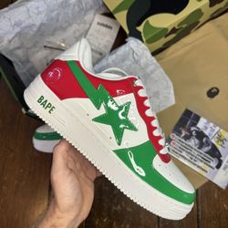 Size 9.5 - A Bathing Ape Bapesta M1 Italy brand new with box read description