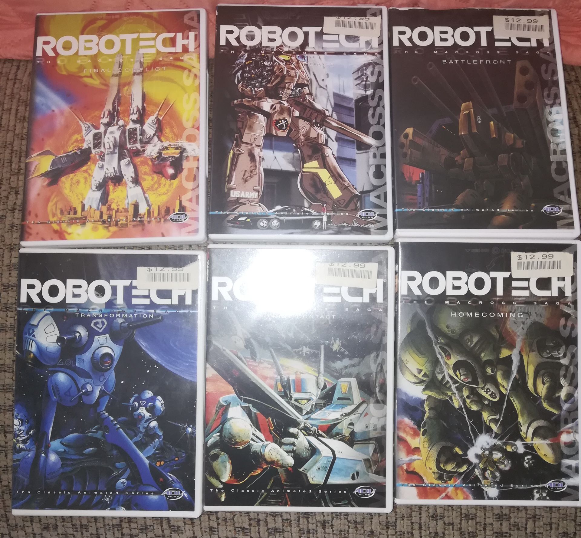 Japanese anime. 80s DVD box sets. PS3 Games.
